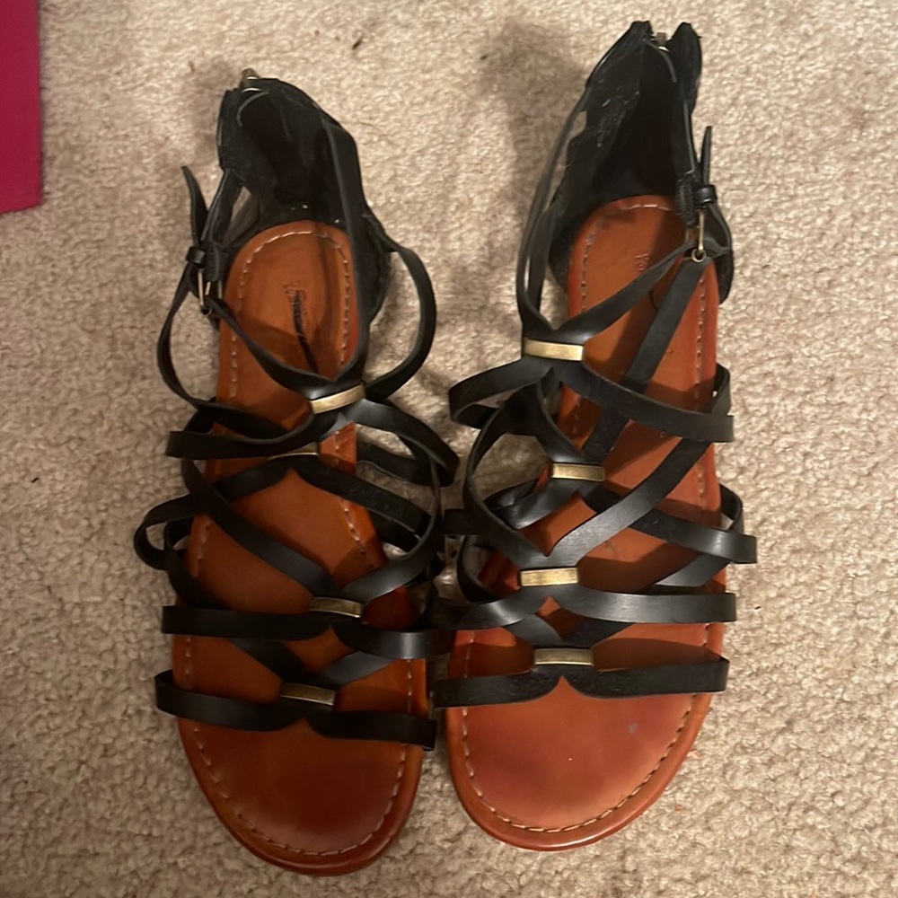 Black sandals